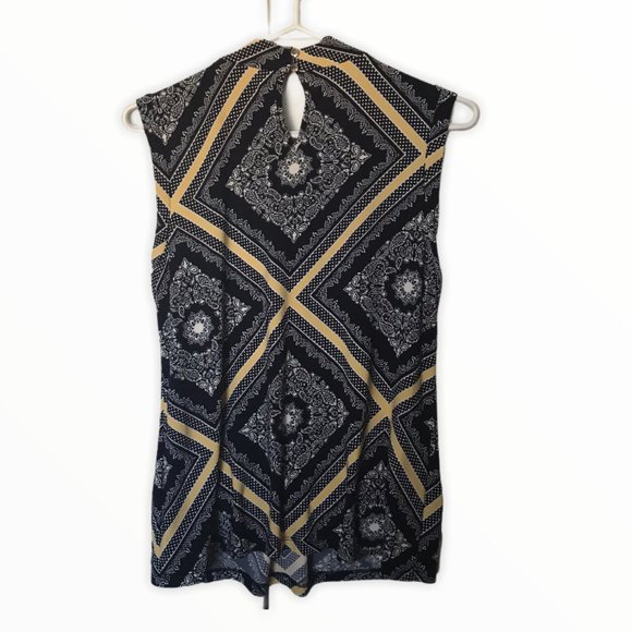 Tommy Hilfiger Printed Sleeveless Blouse - Picture 2 of 7